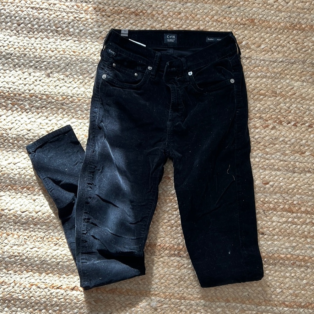 C of H velvet pants